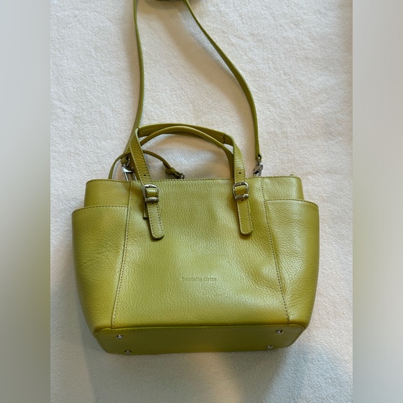 Daniella Ortiz Chartreuse Hand & Shoulder Bag - Picture 2 of 3